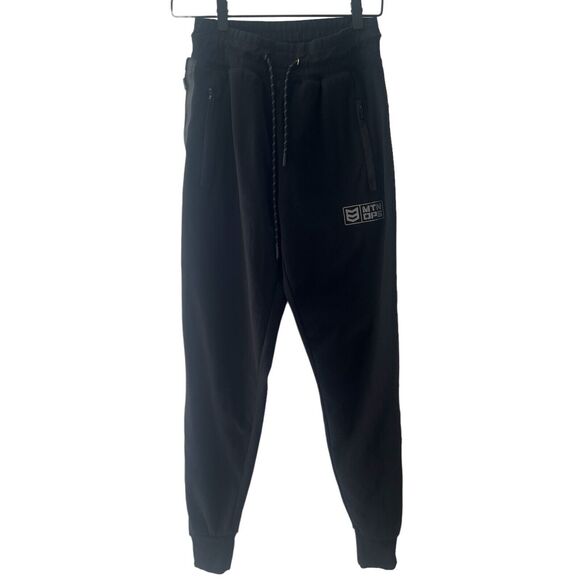 Mtn Ops Women’s Joggers‎ Sweatpants Zip Pocket, Drawstring Black Size Small - Picture 1 of 16